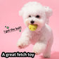 Aiitle Cute Plush Spiked Squeaky Dog Toy