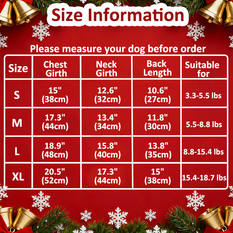 Aiitle Dog Christmas Dress