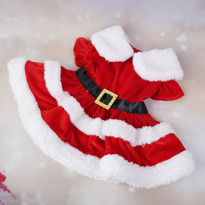 Aiitle Dog Christmas Dress