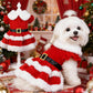 Aiitle Dog Christmas Dress