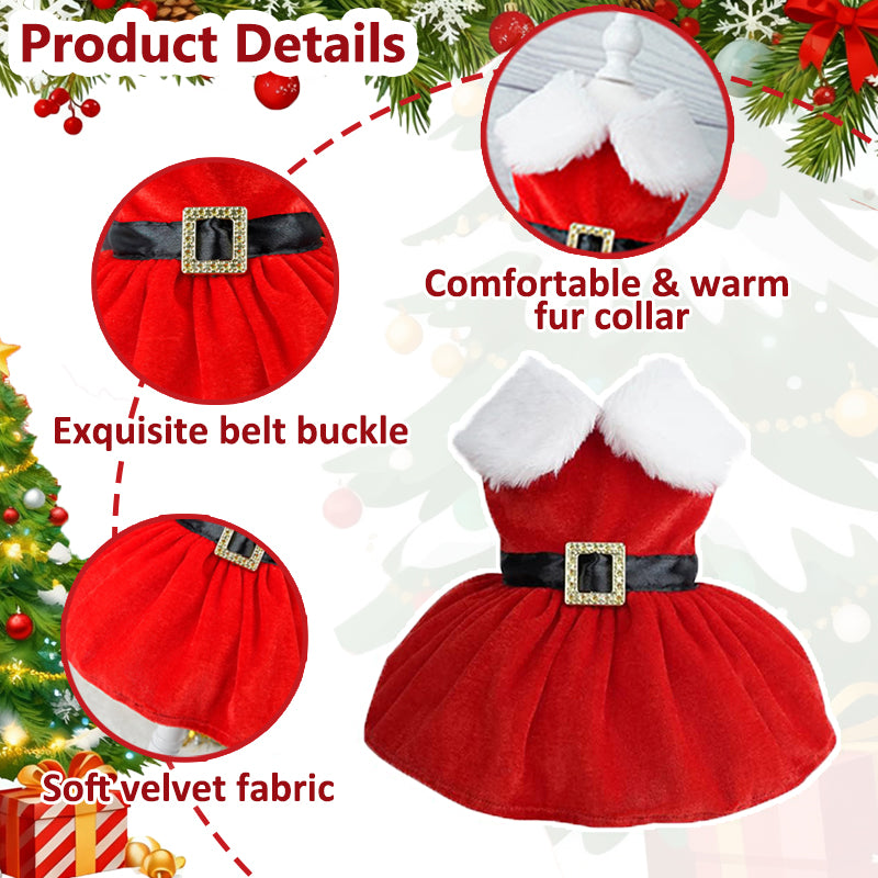 Aiitle Dog Christmas Outfit