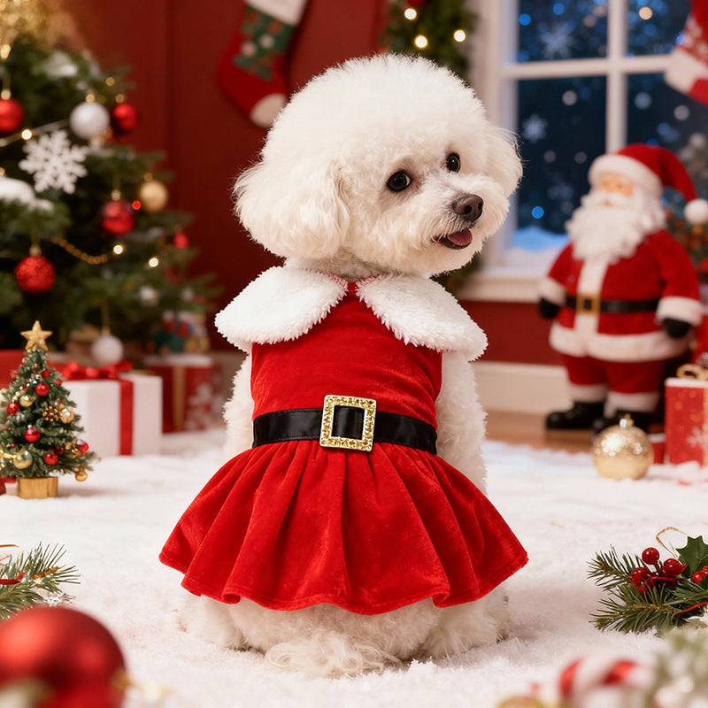 Aiitle Dog Christmas Outfit