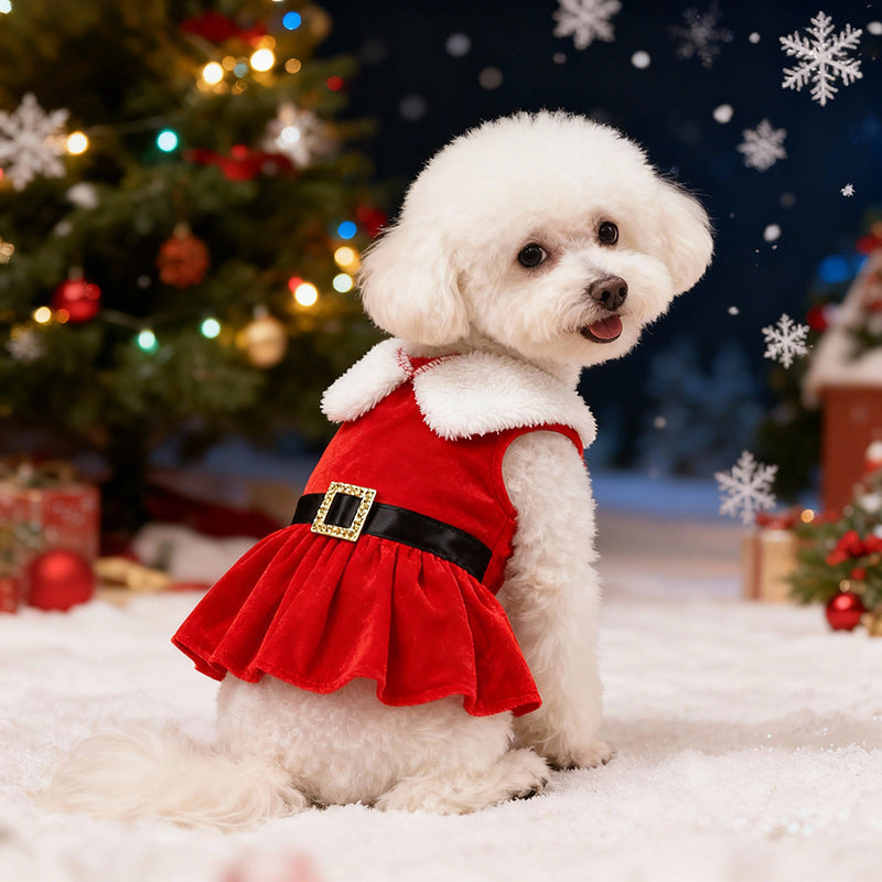 Aiitle Dog Christmas Outfit