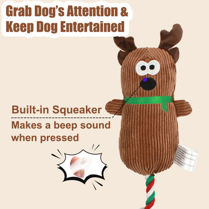 Aiitle Dog Christmas Squeak Toys