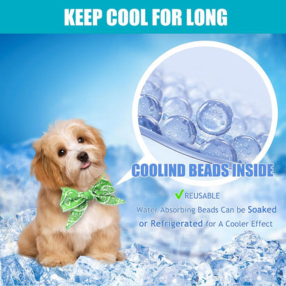 Aiitle Dog Cooling Bandana 5 Pcs