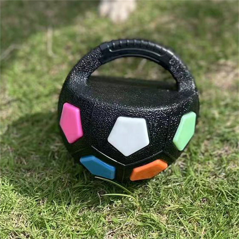 Aiitle Dog Handle Ball Toy with Tennis Ball Inside