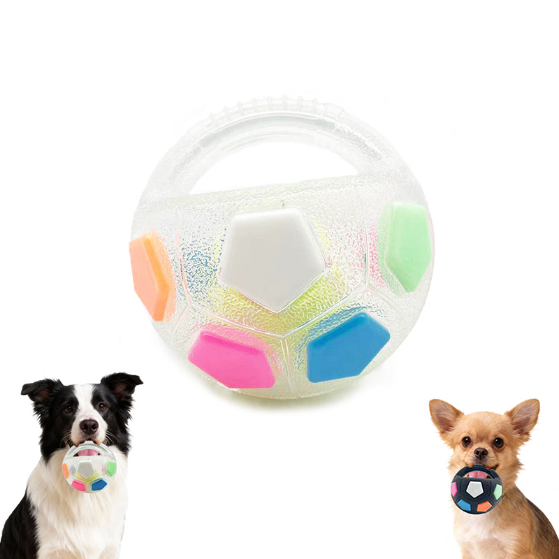 Aiitle Dog Handle Ball Toy with Tennis Ball Inside