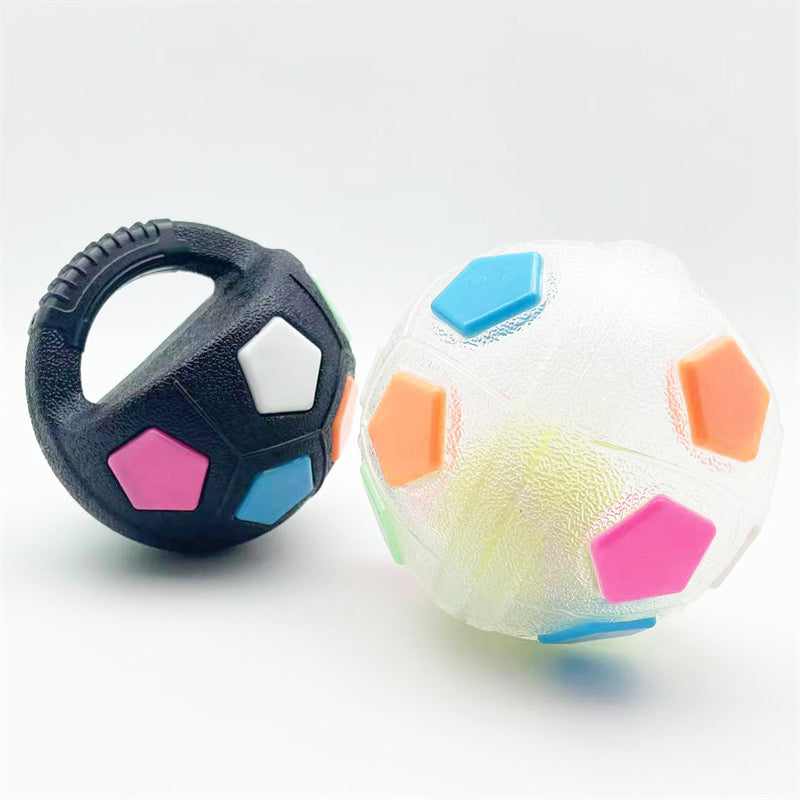 Aiitle Dog Handle Ball Toy with Tennis Ball Inside