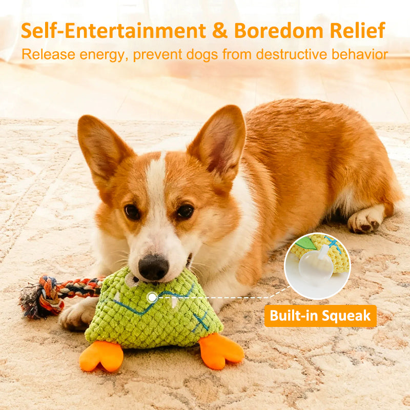 Aiitle Cute Dog Plush Squeak Toy