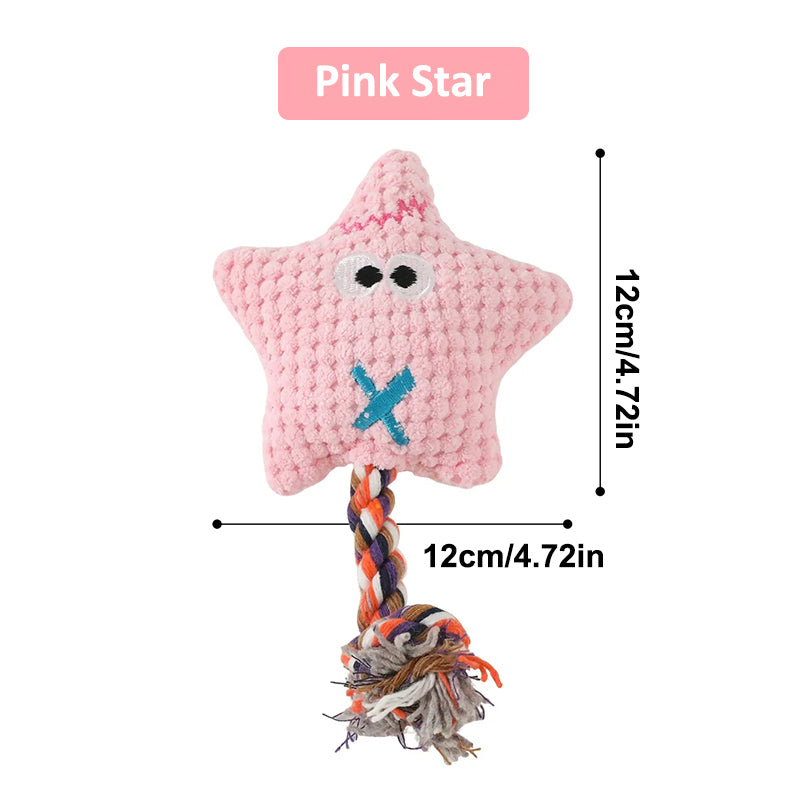 Aiitle Cute Dog Plush Squeak Toy