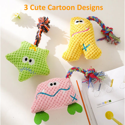 Aiitle Cute Dog Plush Squeak Toy