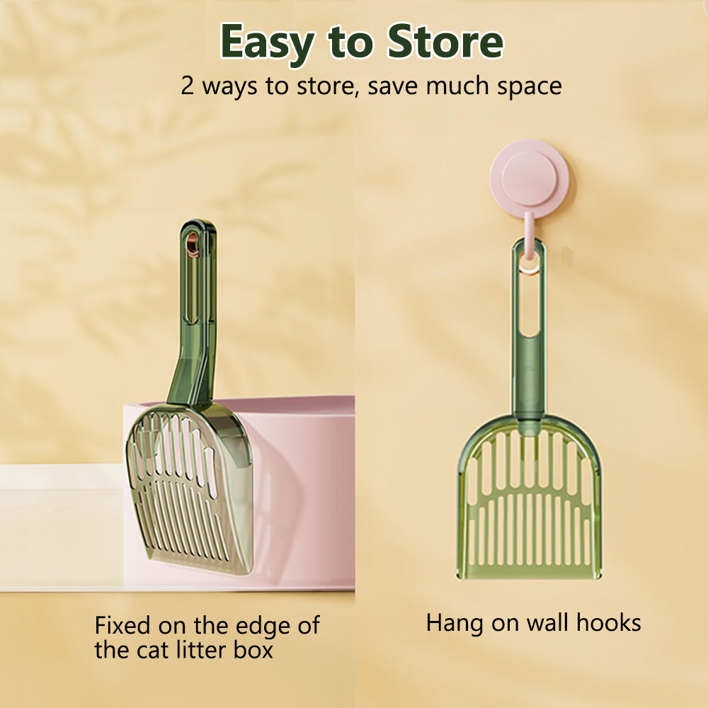Aiitle Double-Layer Adjustable Cat Litter Scoop