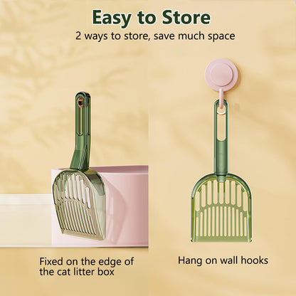 Aiitle Double-Layer Adjustable Cat Litter Scoop