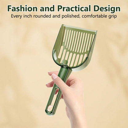 Aiitle Double-Layer Adjustable Cat Litter Scoop