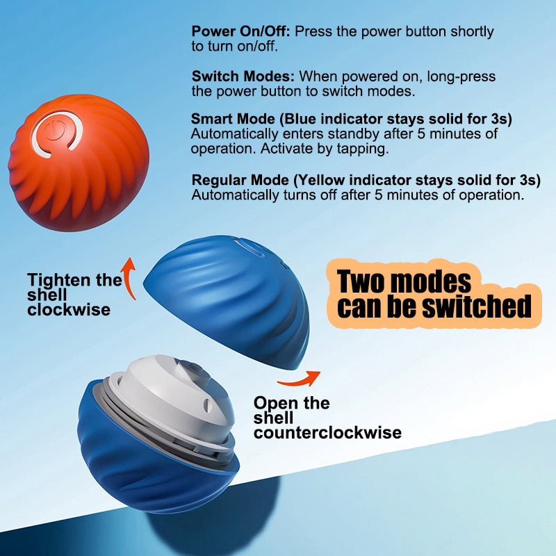 Aiitle Electric Pet Food Leak Ball Toy