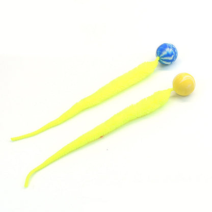 Aiitle Fun Cat Toy Wiggly Ball with Tail