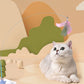 Aiitle Interactive Cat Teaser Feather Wand Toy with Suction Cup
