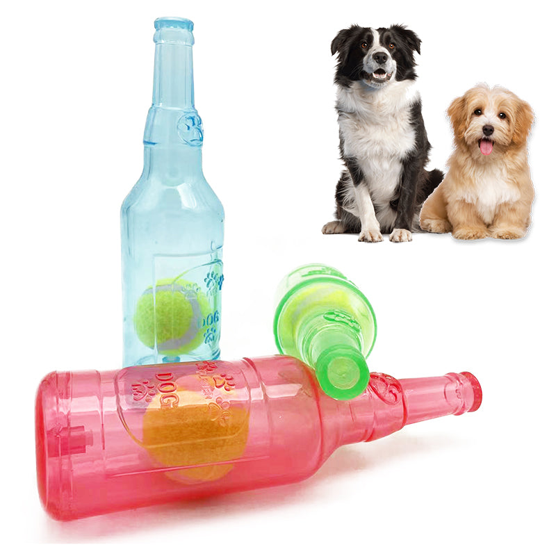 Aiitle Interactive Dog Squeaky Bottle Toy – AIITLE