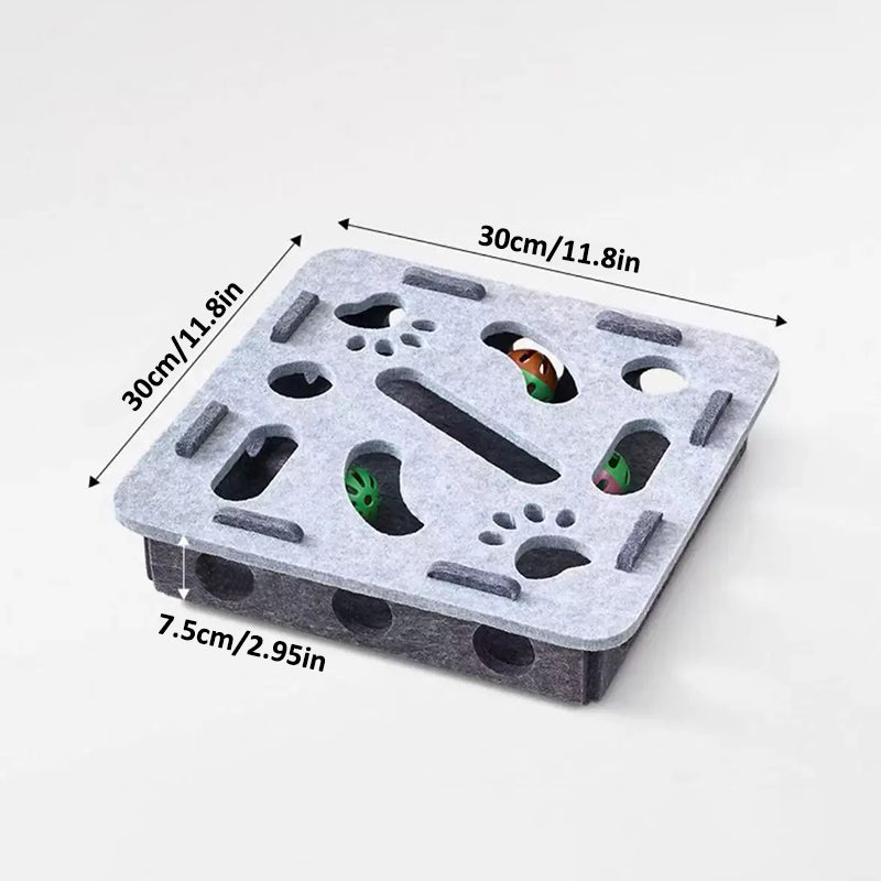 Aiitle Interactive Felt Cat Puzzle Toy