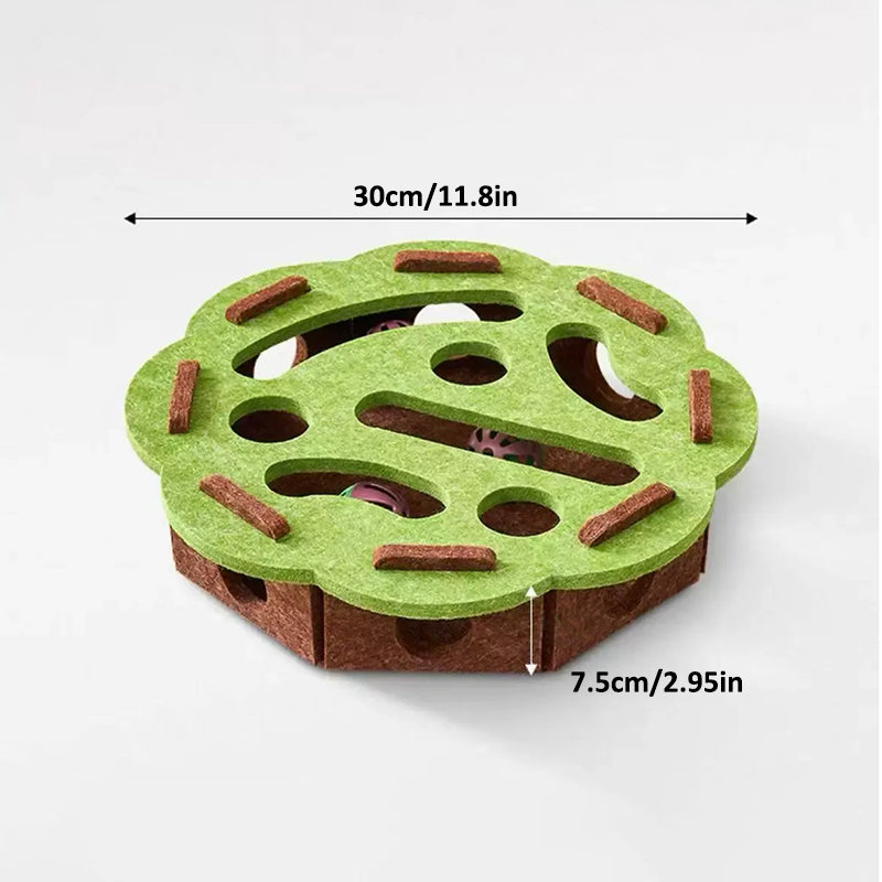 Aiitle Interactive Felt Cat Puzzle Toy