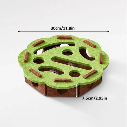 Aiitle Interactive Felt Cat Puzzle Toy