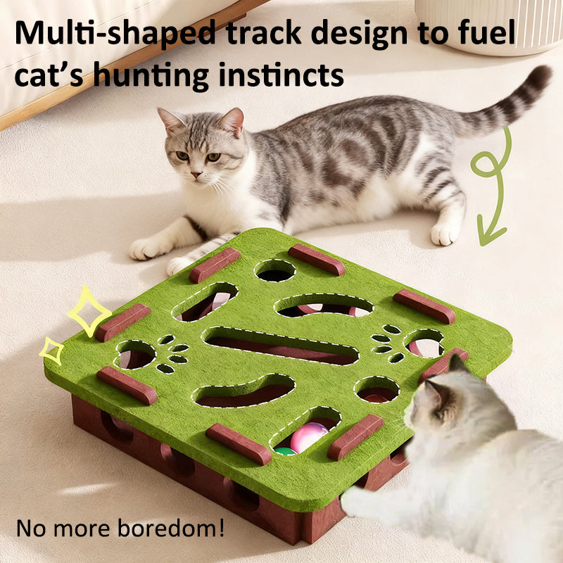 Aiitle Interactive Felt Cat Puzzle Toy