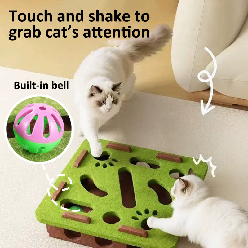 Aiitle Interactive Felt Cat Puzzle Toy