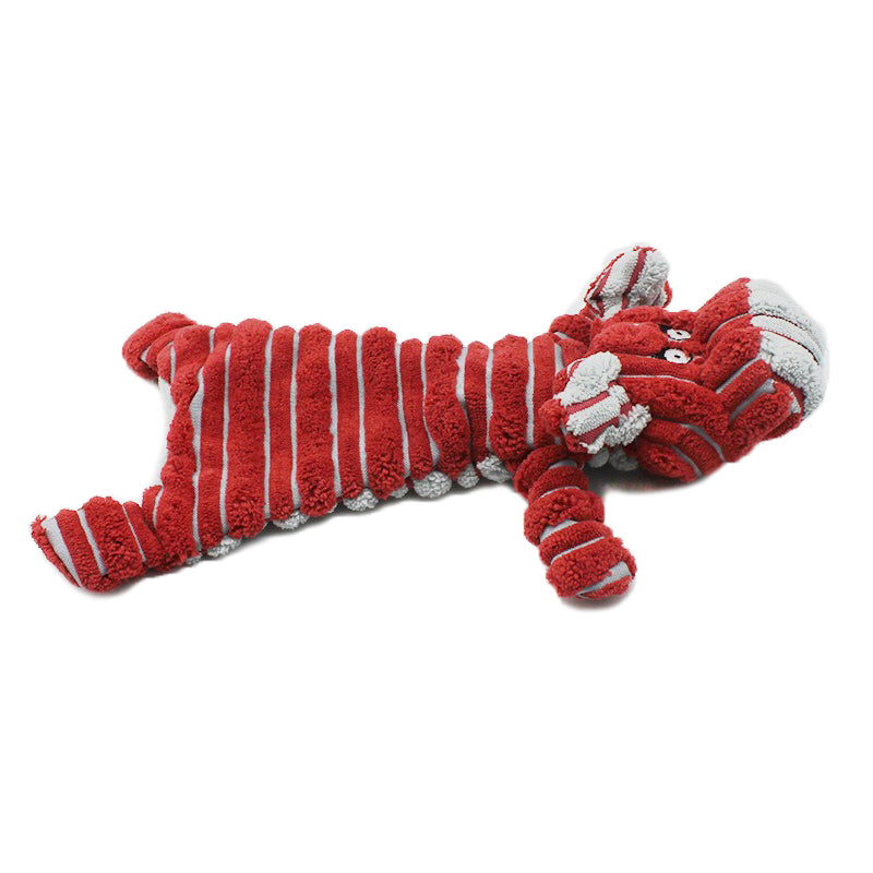 Aiitle No Stuffing Plush Dog Squeaky Toy