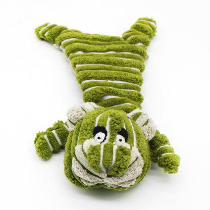 Aiitle No Stuffing Plush Dog Squeaky Toy