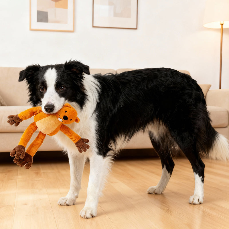 Aiitle Retractable Tug Plush Dog Toy