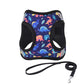 Aiitle Step in Print Floral Dog Vest Harness