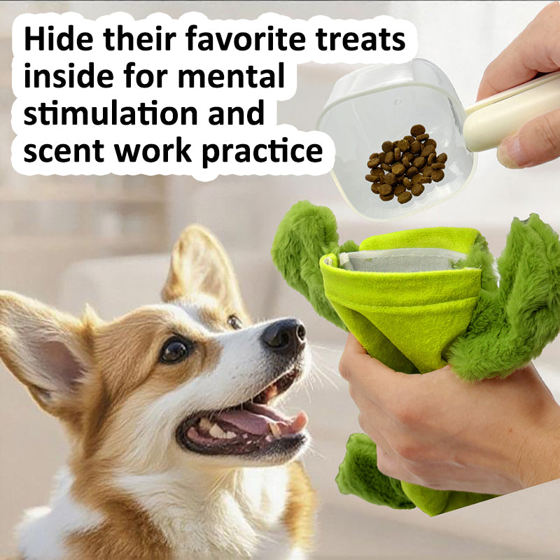 Aiitle Stuffing-Free Treat-Hiding Dog Toy