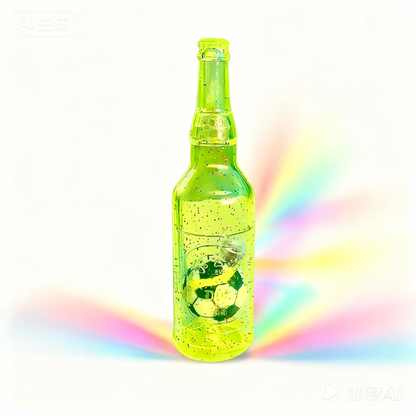 Aiitle Upgrade Glitter Dog Bottle Toy with Ball