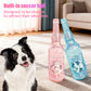 Aiitle Upgrade Glitter Dog Bottle Toy with Ball
