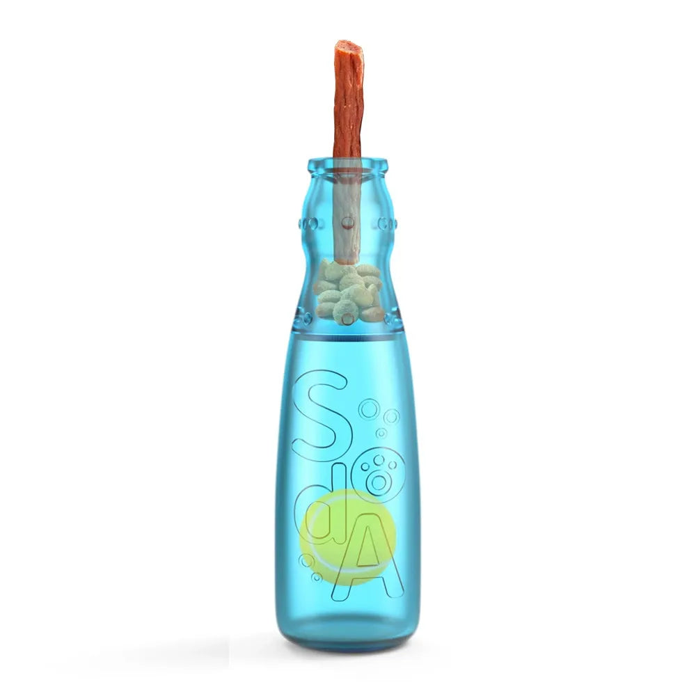 Aiitle Upgraded Dog Chew Bottle Toy with Ball