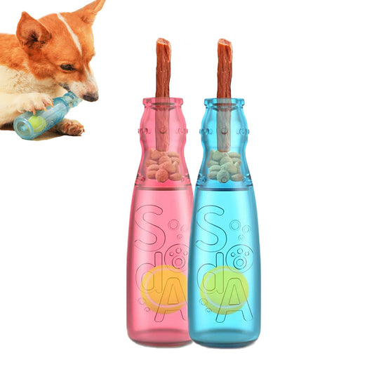 Aiitle Upgraded Dog Chew Bottle Toy with Ball