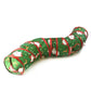 Aiitle Christmas Foldable Cat Tunnel Toy T Green