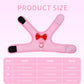 Aiitle Soft Mesh Rabbit Harness and Leash Set with Cute Bow