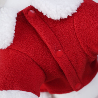 Aiitle Christmas Dog Dress with Bow