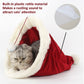 Aiitle Christmas Hat Cat Sleeing Bag