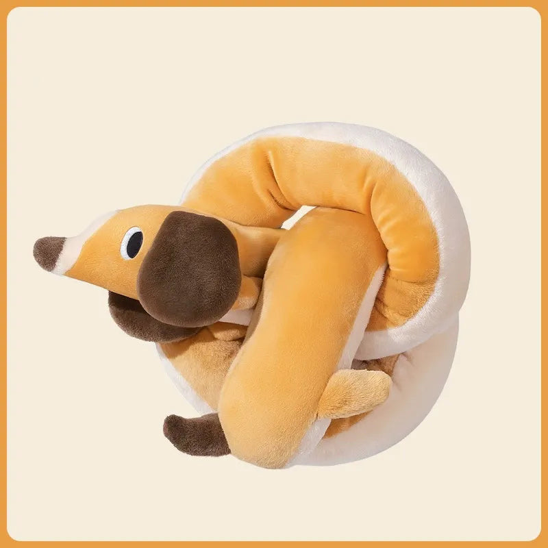 Extra-Long Plush Squeaky Dog Toy