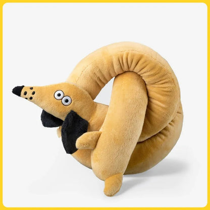 Extra-Long Plush Squeaky Dog Toy