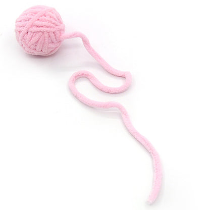 Aiitle Coloful Cat Interactive Woolen Ball with Bell