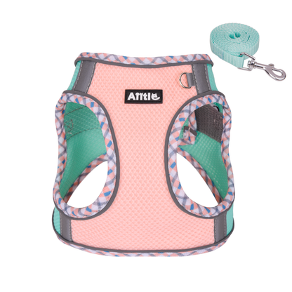 Aiitle Step in Breathable Air Mesh Dog Harness Black