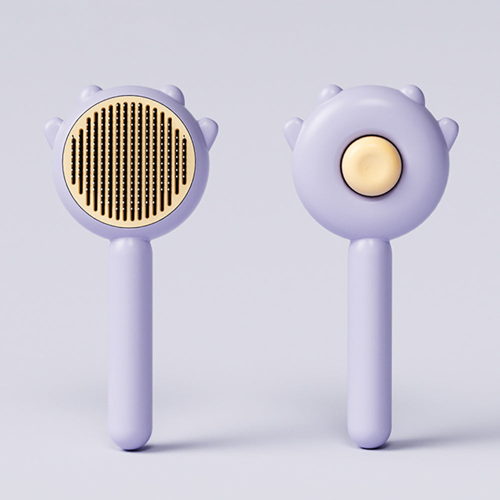 Aiitle Pet Loose Hair Remove Self-Cleaning Brush