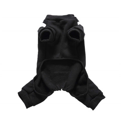 Aiitle Pet Halloween Black and White Skeleton Costume