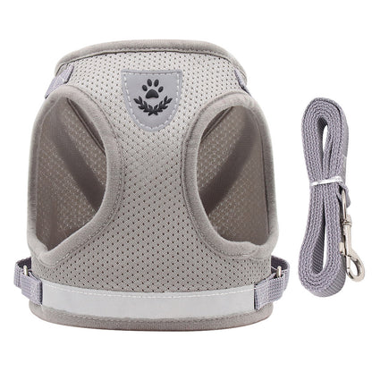 Aiitle Adjust Breathable Pet Harness Leash Set