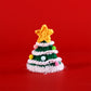 Aiitle Pet Christmas Knit Hat Collar Set