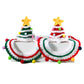 Aiitle Pet Christmas Knit Hat Collar Set