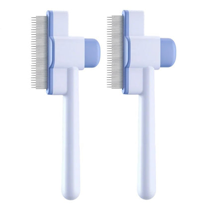 Aiitle Self-Cleaning Cat Dog Hair Remove Comb